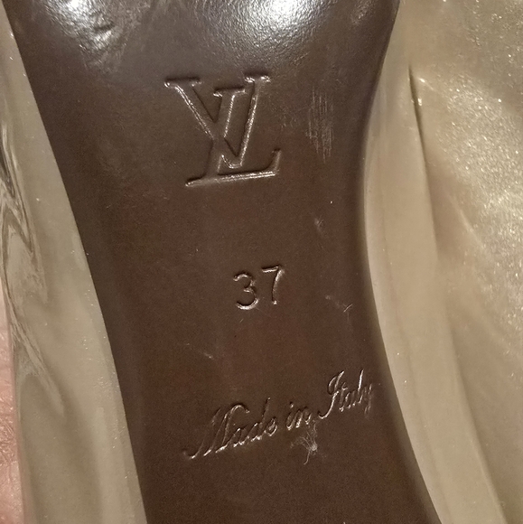 Vintage Louis Vuitton platform shoes. - Picture 8 of 16